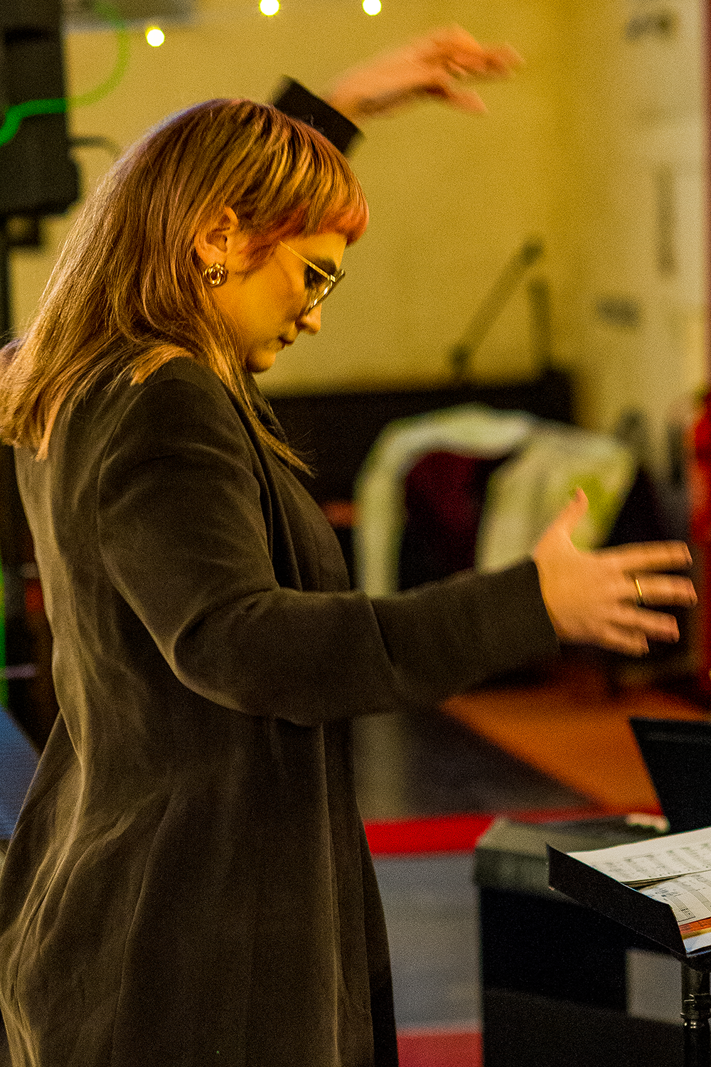 Siân Davies conducting Vocal Sounds at Summer Concert 2026