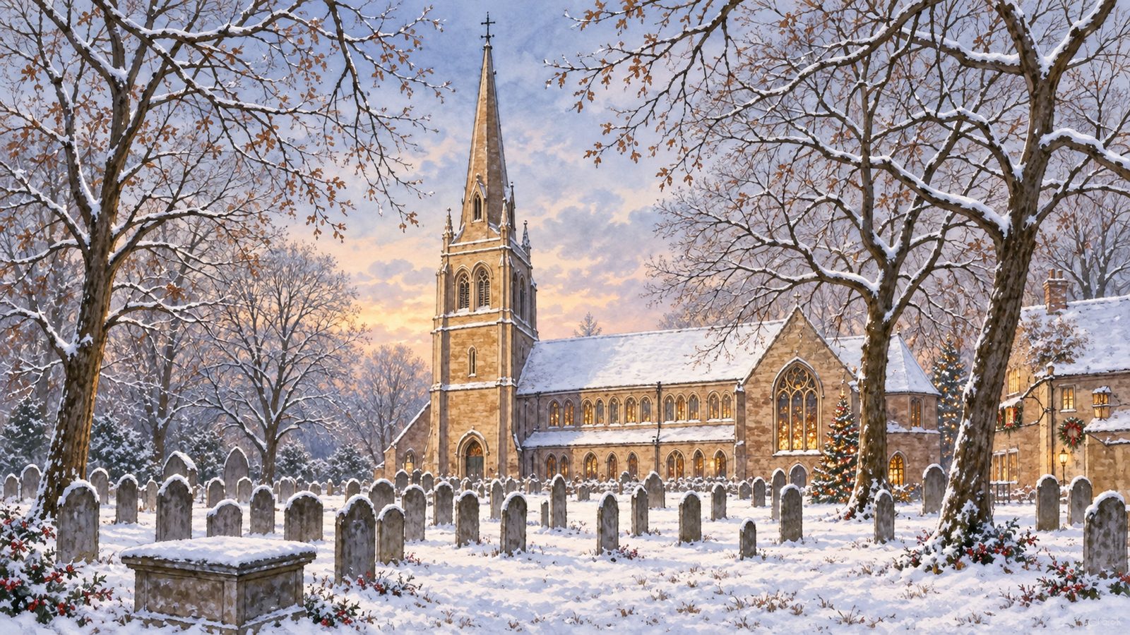 Monton Unitarian Church in winter